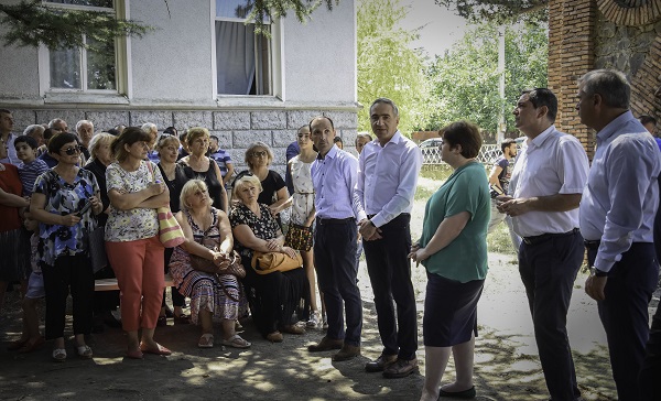 გარემოს დაცვისა და სოფლის მეურნეობის მინისტრი ლევან დავითაშვილი კახეთის რეგიონში იმყოფებოდა