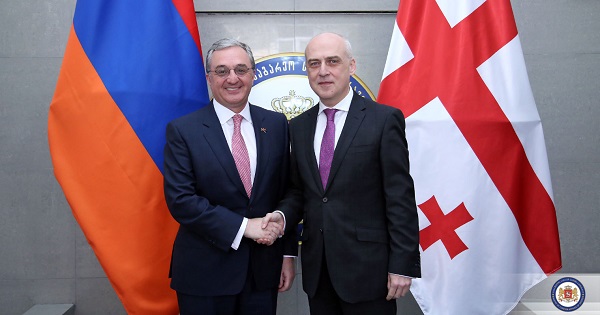 დავით ზალკალიანი სომეხ კოლეგას შეხვდა