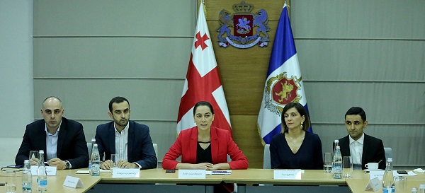 შსს-ს ადამიანია უფლებათა დაცვისა და გამოძიების ხარისხის მონიტორინგის დეპარტამენტის დირექტორი არასამთავრობო ორგანიზაციებს შეხვდა