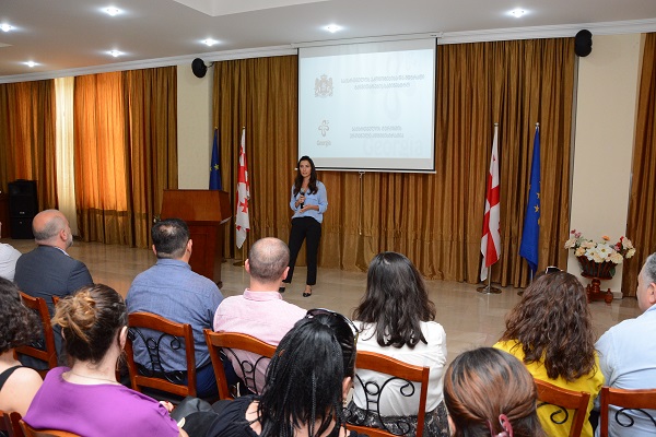 მარიამ ქვრივიშვილმა იმერეთში კერძო სექტორის წარმომადგენლებს საქმიანი ტურიზმის პოტენციალი და დაგეგმილი აქტივობები გააცნო