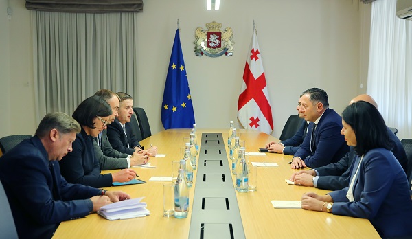 შს მინისტრი სამხრეთ კავკასიასა და საქართველოში კრიზისების საკითხებში ევროკავშირის სპეციალურ წარმომადგენელს შეხვდა