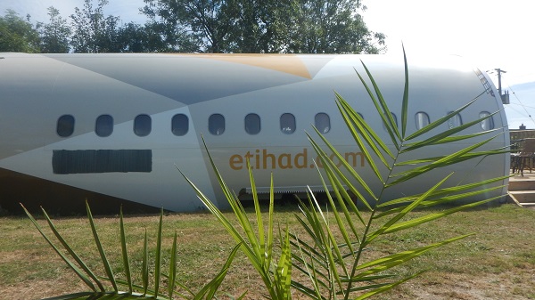 ავიაკომპანია Etihad Airways-ის თვითმფრინავიდან საზაფხულო სახლი შექმნეს