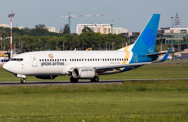 GetJet Airlines-მა ვილნიუსიდან ბათუმის მიმართულებით პირველი ჩარტერული რეისი შესრულდა