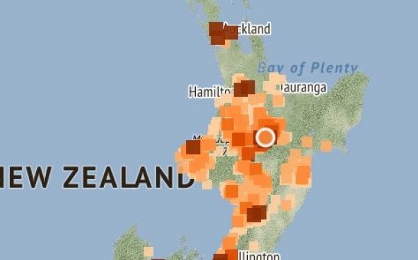 ახალ ზელანდიაში 5.2 მაგნიტუდის სიმძლავრის მიწისძვრა მოხდა