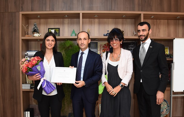 ნანა ლაბაძემ ერთი დღე გარემოს დაცვისა და სოფლის მეურნეობის მინისტრად იმუშავა