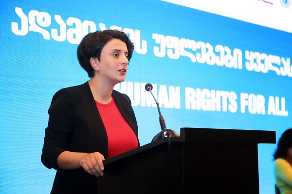 ნათია მეზვრიშვილი: ადამიანის უფლებათა დაცვის შესახებ ევროკავშირისა და გაეროს ანგარიშში ასახულია პროგრესი და დადებითად არის შეფასებული სახელმწიფოს მიერ გადადგმული ნაბიჯები