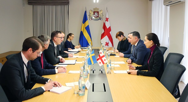 შს მინისტრი შვედეთის სამეფოს იუსტიციისა და მიგრაციის მინისტრის მოადგილეს, სახელმწიფო მდივანს შეხვდა
