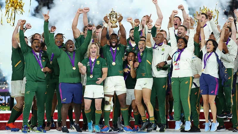 რაგბის მსოფლიო ჩემპიონი სამხრეთ აფრიკა გახდა | "ქურციკების" ტრიუმფი იოკოჰამაში - ფოტოები