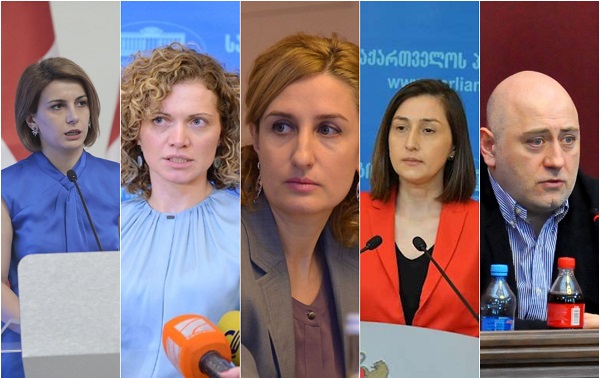 თამარ ჩუგოშვილი, თამარ ხულორდავა, ნინო გოგუაძე, დიმიტრი ცქიტიშვილი, ირინა ფრუიძე და ზაზა ხუციშვილი მოსამართლეთა კენჭისყრაში მონაწილეობაზე უარს ამბობენ