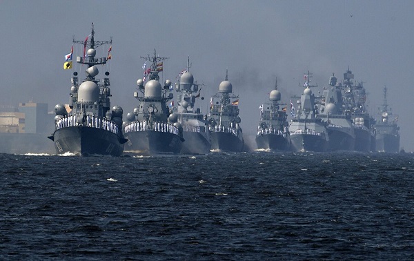 რუსეთმა, ირანმა და ჩინეთმა ინდოეთის ოკეანეში ერთობლივი სამხედრო წვრთნები დაიწყეს