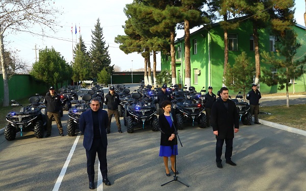 თეა წულუკიანმა პენიტენციური დეპარტამენტის გარე დაცვის სამსახურს კვადროციკლები გადასცა