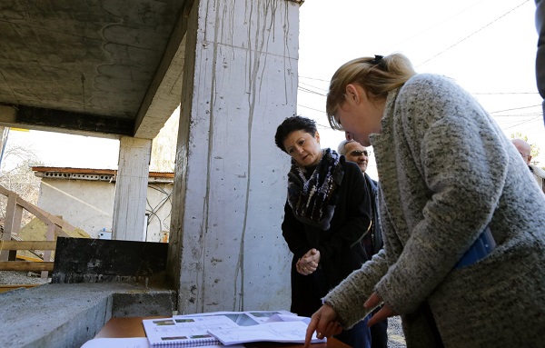 თეა წულუკიანმა ეროვნული არქივის სამცხე-ჯავახეთის რეგიონული ფილიალის მშენებლობა დაათვალიერა