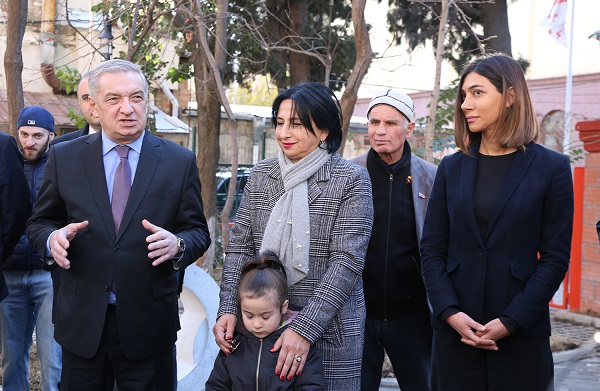 ჩუღურეთის რაიონის კიდევ ერთი  ახალი სკვერი შეემატა