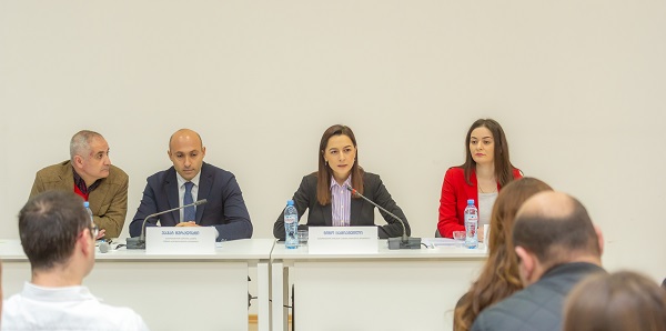 ნინო ცაციაშვილი დისკრიმინაციული ნიშნით ჩადენილ დანაშაულთა გამოძიების თემაზე კასკადური ტრენინგების გახსნით ღონისძიებას დაესწრო