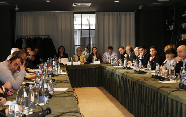 პროგრამის „კლიმატის ცვლილებით გამოწვეული კატასტროფების რისკის შემცირება საქართველოში” ფარგლებში შეხვედრა გაიმართა