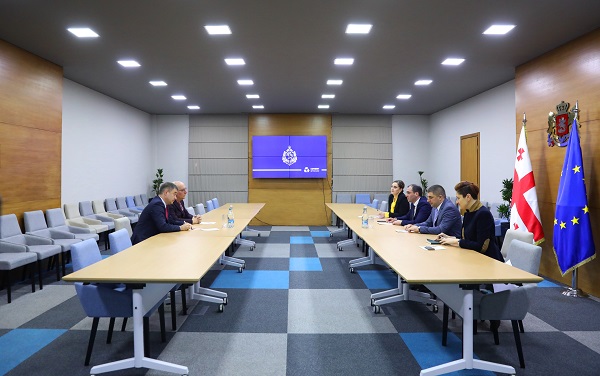 შს მინისტრის მოადგილე ევროპის საბჭოს პომპიდუს ჯგუფის აღმასრულებელ მდივანს და საქართველოში ევროპის საბჭოს ოფისის ხელმძღვანელს შეხვდა