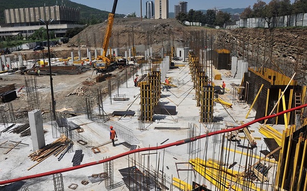 თბილისში ახალი სპორტის სასახლის მშენებლობა შეუფერხებლად მიმდინარეობს