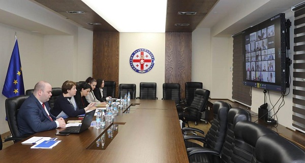 საგანგებო მდგომარეობის ფარგლებში მთავრობის მიერ გადადგმული ნაბიჯების შესახებ საერთაშორისო პარტნიორებთან შეხვედრა გაიმართა