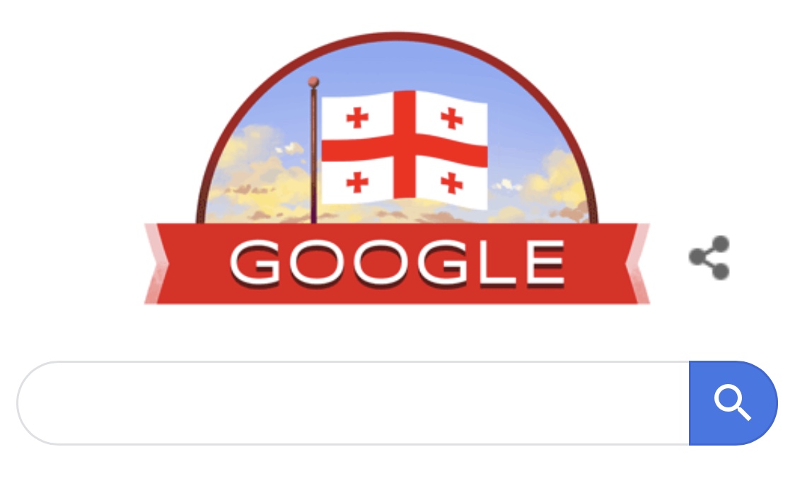 Google-ი საქართველოს დამოუკიდებლობის დღეს ულოცავს