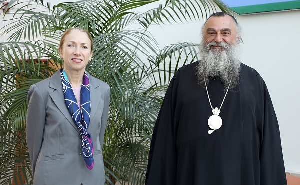 კელი დეგნანი ახალქალაქისა და კუმურდოს მიტროპოლიტს შეხვდა