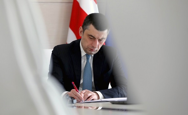 გიორგი გახარია მწუხარებას გამოთქვამს უკრაინაში ავიაკატასტროფის შედეგად ადამიანების დაღუპვის გამო