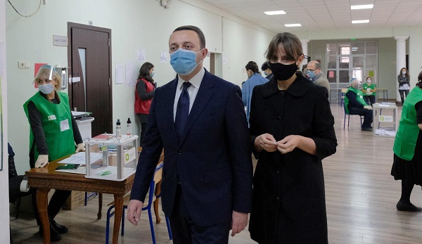 ხმა მივეცი ჩვენი ქვეყნის მშვიდობიან, სტაბილურ განვითარებას - ირაკლი ღარიბაშვილი