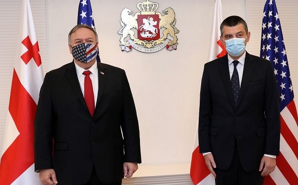 რეგიონში შეერთებული შტატების გაძლიერებული წარმომადგენლობის მომენტი დადგა - გიორგი გახარია მაიკ პომპეოს