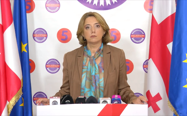 ფარული ჩანაწერების ფრიალი რომ დაიწყო, მაშინ დაადგა ნაც. მოძრაობის ხელისუფლება დაისის გზას - სალომე სამადაშვილი
