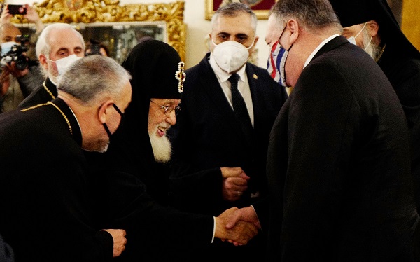 მაიკ პომპეოს ვიზიტი დადასტურებაა იმ კეთილგანწყობისა, რომელიც ჩამოყალიბდა საქართველოს ეკლესიასა და აშშ-ს შორის - საპატრიარქო