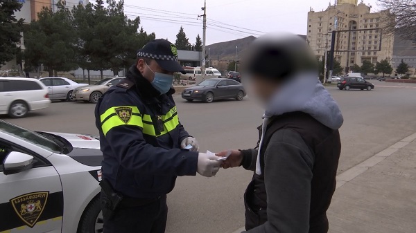 ქვეყნის მასშტაბით დაწესებული შეზღუდვების ფარგლებში მოქმედი რეგულაციების დარღვევის 1103 ფაქტი გამოვლინდა