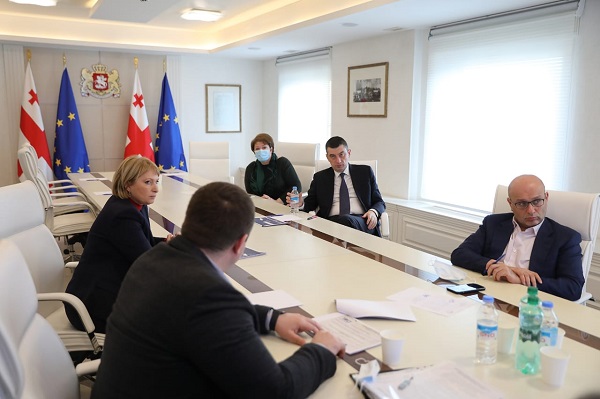გიორგი გახარიამ ეკონომიკური გუნდის წევრებთან სახელმწიფო ქონების პრივატიზაციის დაჩქარების გეგმა განიხილა