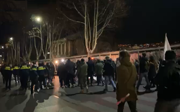 თბილისში დაუმორჩილებლობის მარში მიმდინარეობს