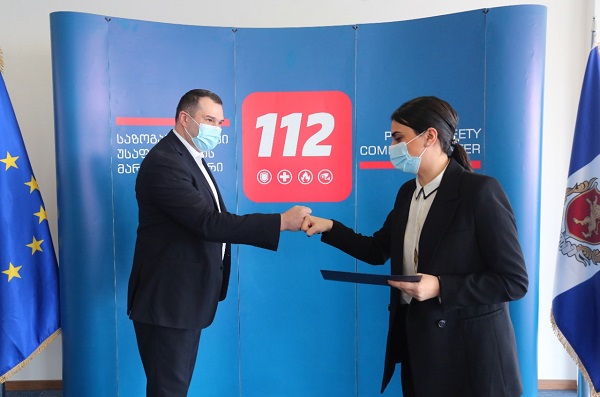 112-ის დღეს შს მინისტრის ბრძანებით ყველა ოპერატორი დაჯილდოვდა