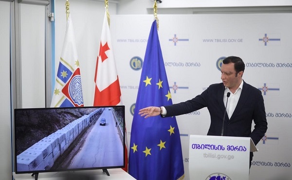 ბაგები-წყნეთის გზის ერთ-ერთ მონაკვეთზე გამოვლინილი მეწყრის გამო შეზღუდული საგზაო მოძრაობა აღდგენილია
