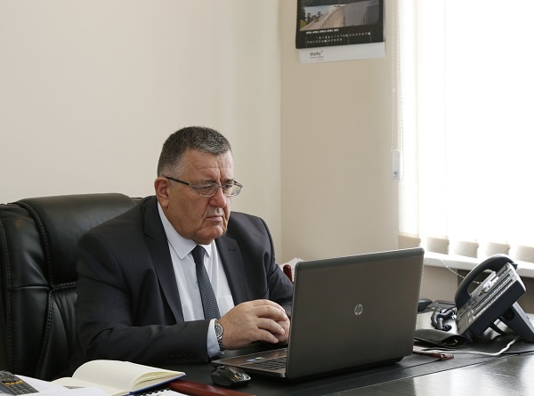 გიორგი ხანიშვილი FAO-ს მიმდინარე პროექტების ანგარიშს და სამომავლო გეგმების შესახებ ინფორმაციას გაეცნო