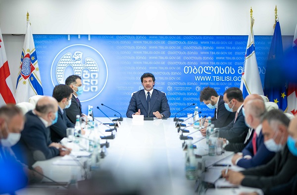 თბილისის მერია მანჯგალაძის ქუჩის სრულ რეაბილიტაციას ახორციელებს