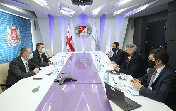 ლაშა ხუციშვილი მსოფლიო ბანკის რეგიონულ დირექტორს შეხვდა