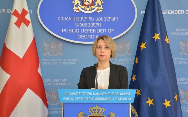 ხაზგასასმელია სახელმწიფო ინსპექტორის სამსახურთან თანამშრომლობის ხარისხი - სახალხო დამცველის ანგარიში