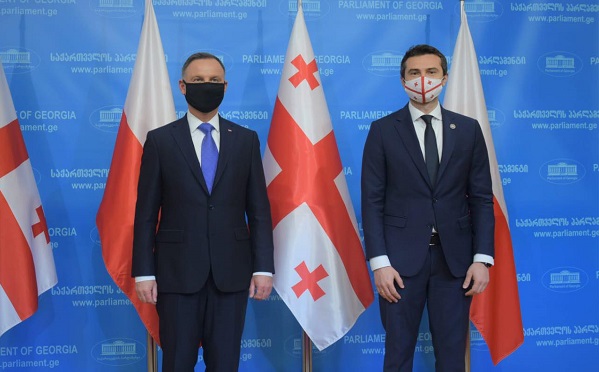 კახა კუჭავა პოლონეთის პრეზიდენტს შეხვდა