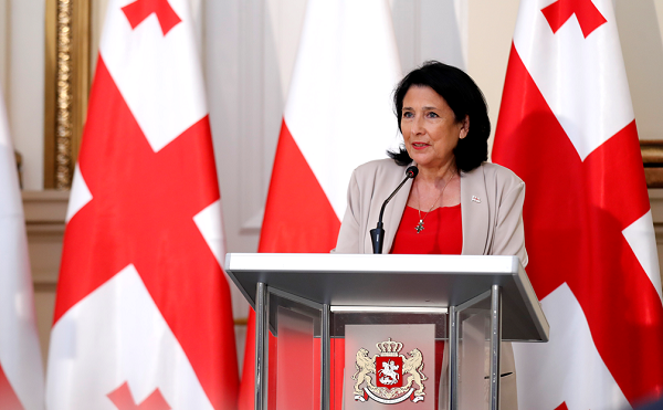 პოლონეთის პრეზიდენტს გავუზიარე ჩვენი მოთხოვნა, ნატო-ს სამიტმა დეკლარაციაში საქართველოსა და უკრაინის მდგომარეობის გათვალისწინებით, დააფიქსიროს მკაფიო გზავნილი - ნატო-ს ღია კარის პოლიტიკის შესახებ - პრეზიდენტი