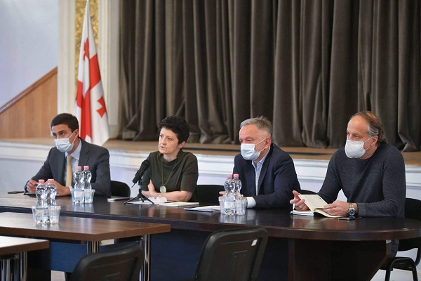 გელათის სამონასტრო კომპლექსის კედლის მხატვრობის საკითხზე კულტურის სამინისტროში გაფართოებული შეხვედრა გაიმართა