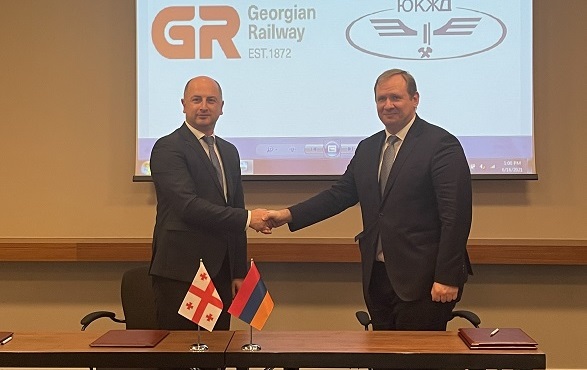 საქართველოს რკინიგზამ უცხოელ კოლეგებს უმასპინძლა