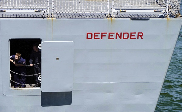 სამხედრო ხომალდი Defender-ი უკრაინის წყლებში შევიდა, რისი უფლებაც ჰქონდა - ბრიტანეთის თავდაცვის უწყება