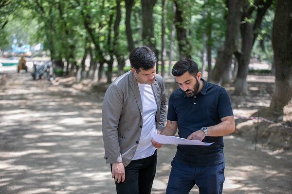 ვაკის პარკში მიმდინარე სამუშაოების ნაწილი დასრულებულია