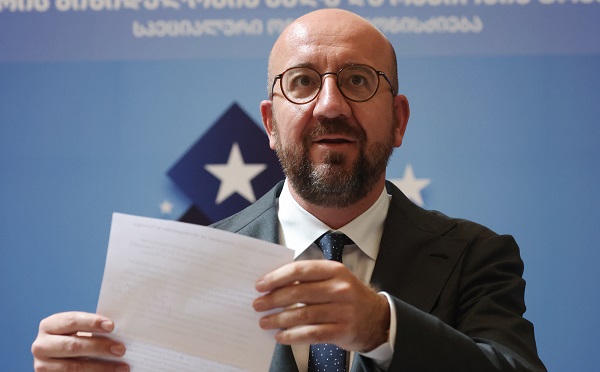 მოვუწოდებ ყველას, ვისაც შეთანხმებაზე ხელი არ აქვს მოწერილი, მოაწეროს - შარლ მიშელი