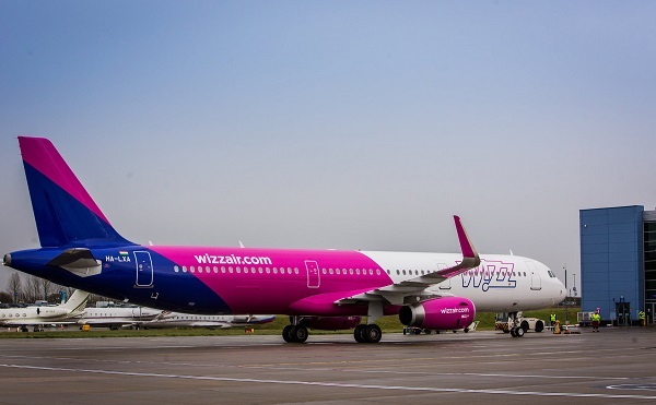Wizz Air-ის ბაზა ქუთაისის აეროპორტში დღეიდან ბრუნდება