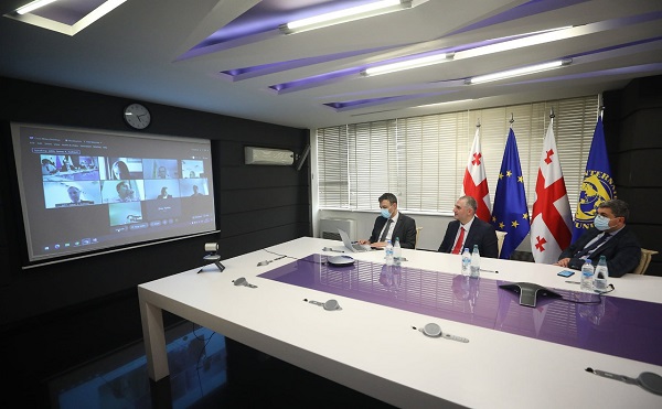 ლაშა ხუციშვილი საერთაშორისო სავალუტო ფონდის მისიას შეხვდა