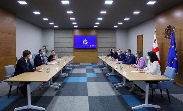 შინაგან საქმეთა მინისტრმა ევროპის საბჭოს საპარლამენტო ასამბლეის პრეზიდენტთან შეხვედრა გამართა