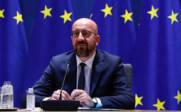 შარლ მიშელი ოპოზიციური პარტიების წარმომადგენლების ხვდება