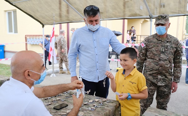 ვარკეთილის შემდეგ სამხედროებს ბინები ქალაქ გორში გადაეცათ